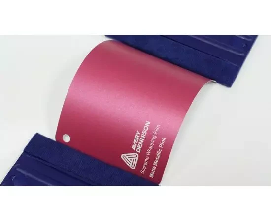 Матовая виниловая пленка AVERY SUPREME MATTE METALLIC PINK Матовая виниловая пленка AVERY SUPREME MATTE METALLIC PINK